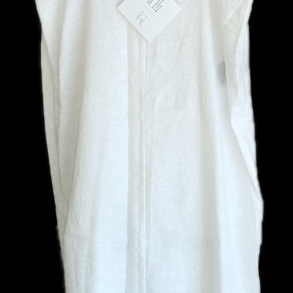 Linen Slip Dress Size LARGE - Picture 8 of 8